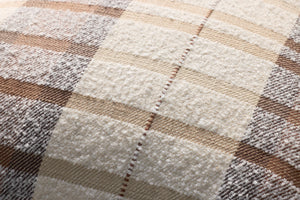 Loloi PLL0156 Machine Woven Transitional Pillow Brown ,Multi Cotton | Polyester PSETPLL0156BRMLPIL2