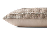 Loloi PLL0124 Hand Woven Contemporary Pillow Ivory ,Beige Wool | Cotton DSETPLL0124IVBEPI13