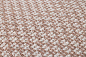 Loloi PLL0125 Machine Woven Transitional Pillow Ivory ,Brown 100% Cotton DSETPLL0125IVBRPIL1