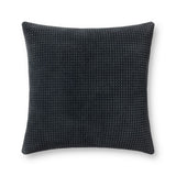 Loloi PLL0130 Machine Woven Solid Pillow Dark Navy 100% Cotton P319PLL0130DQ00PIL3