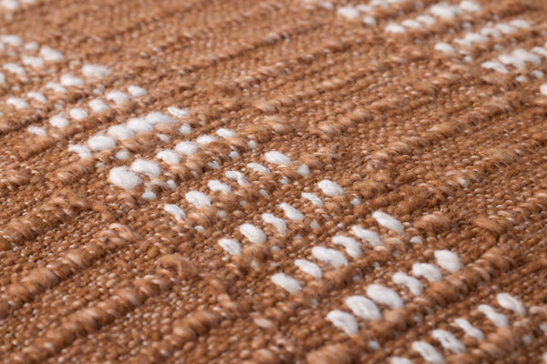 Loloi PLL0135 Machine Woven Transitional Pillow Rust ,Ivory Cotton | Polyester PSETPLL0135RUIVPIL3