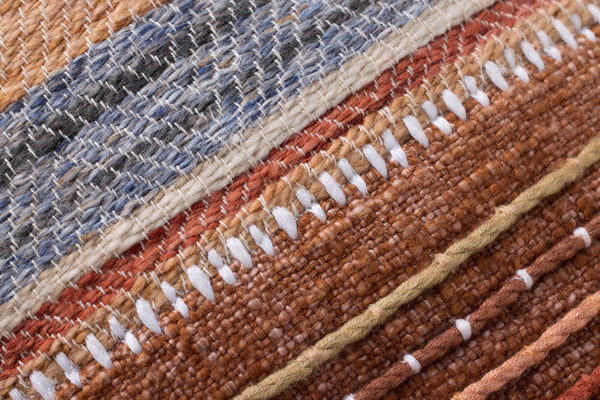 Loloi PLL0138 Machine Woven Transitional Pillow Rust ,Multi Cotton | Polyester DSETPLL0138RUMLPI13