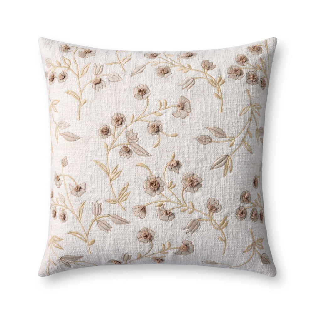 Loloi PLL0140 Machine Woven Transitional Pillow Natural Cotton | Polyester DSETPLL0140NA00PIL1