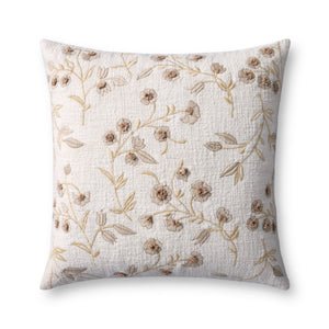 Loloi PLL0140 Machine Woven Transitional Pillow Natural Cotton | Polyester DSETPLL0140NA00PIL1
