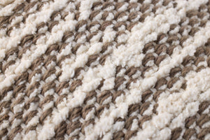 Loloi PLL0141 Machine Woven Transitional Pillow Dark Taupe ,Ivory Polyester | Cotton P330PLL0141DTIVPI29