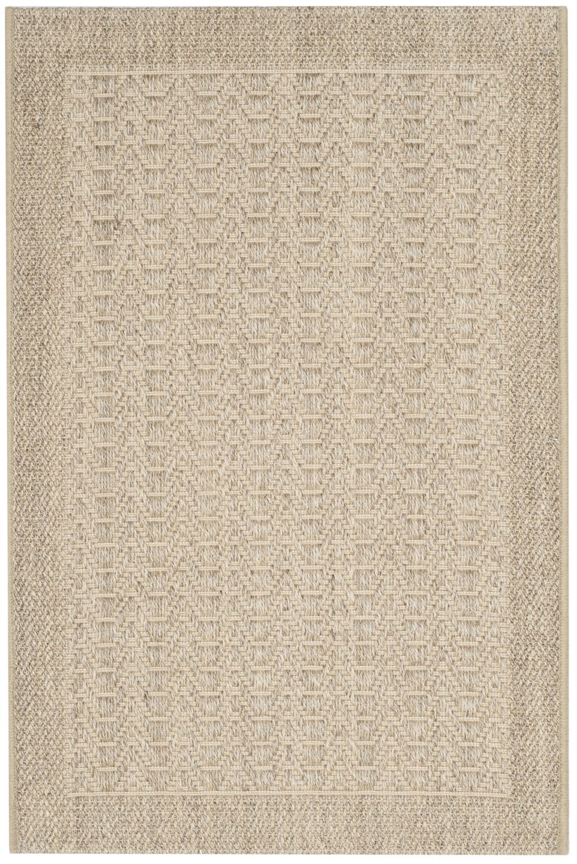 Safavieh Palm Desert Sand Accent Area Rug - Eco-friendly Geometric Design, Soft Texture, 2x3 Ft Perfect For Any Space Desert Sand Sisal & Jute Pab321a-2