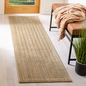 Safavieh Palm Beach Exquisite Area Rug - Sustainable Jute & Sisal Weave For Elegant Hallways & Spaces Desert Sand Sisal & Jute Pab321a-210