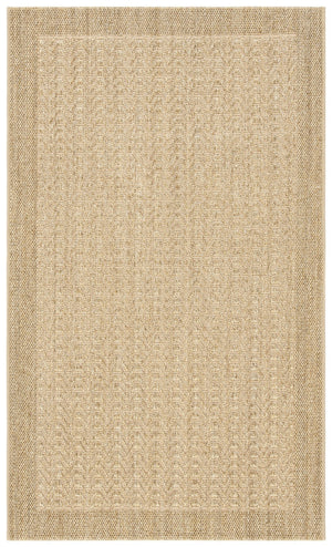 Safavieh Palm Contemporary Area Rug In Elegant Geometric Pattern – Perfect For Living Spaces & Offices Desert Sand Sisal & Jute Pab321a-3