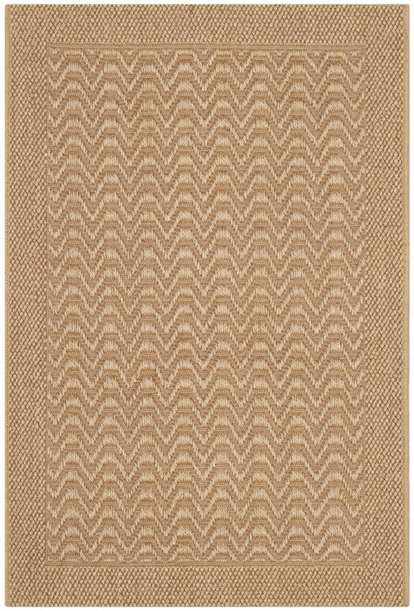 Safavieh Palm Contemporary Area Rug In Elegant Geometric Pattern – Perfect For Living Spaces & Offices Maize Sisal & Jute Pab321m-2