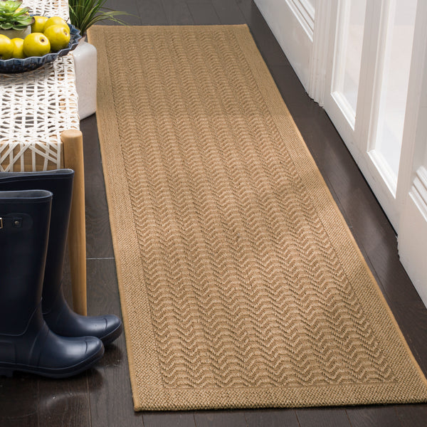 Safavieh Palm Beach Exquisite Area Rug - Sustainable Jute & Sisal Weave For Elegant Hallways & Spaces Maize Sisal & Jute Pab321m-212