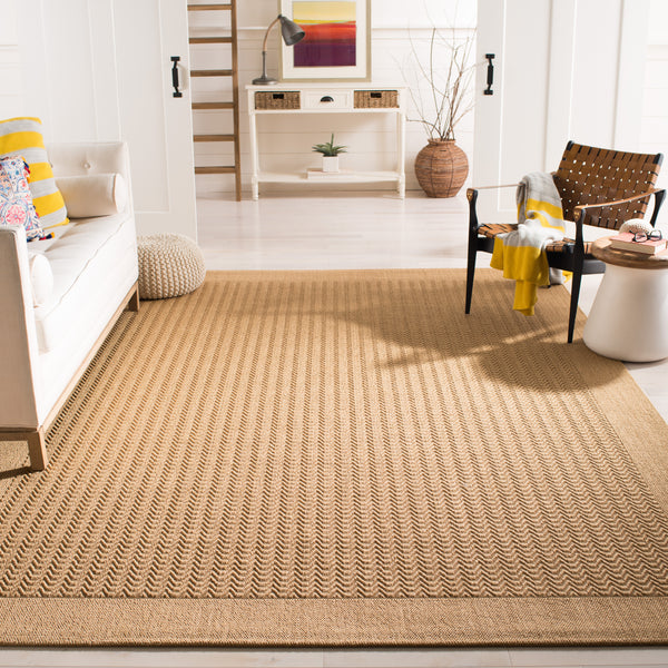 Safavieh Palm Beach Exquisite Area Rug - Sustainable Jute & Sisal Weave For Elegant Hallways & Spaces Maize Sisal & Jute Pab321m-212