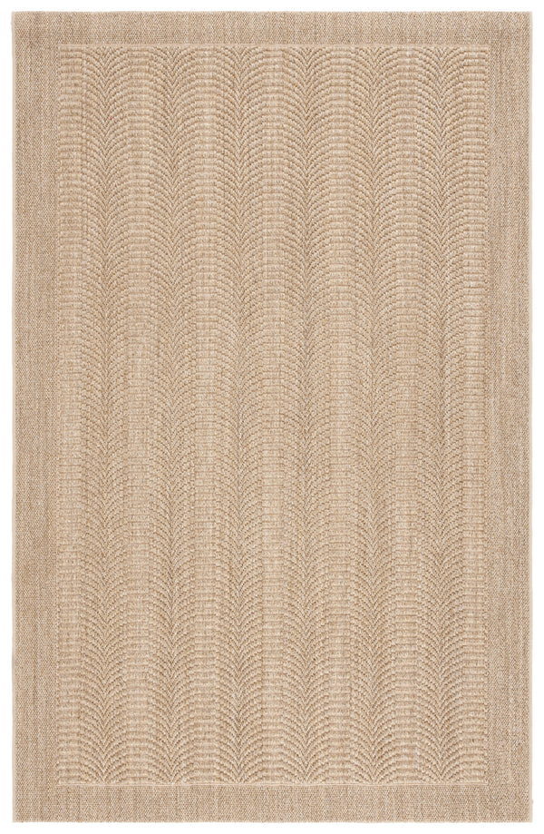 Safavieh Palm Beach Herringbone Patterned Rug - Handcrafted Eco-friendly Sisal & Jute For Elegant Interiors Desert Sand Sisal & Jute Pab322a-210