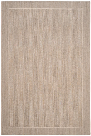 Safavieh Palm Beach Herringbone Patterned Rug - Handcrafted Eco-friendly Sisal & Jute For Elegant Interiors Desert Sand Sisal & Jute Pab322a-210