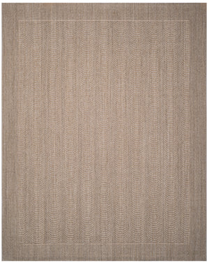 Safavieh Palm Beach Herringbone Patterned Rug - Handcrafted Eco-friendly Sisal & Jute For Elegant Interiors Desert Sand Sisal & Jute Pab322a-210