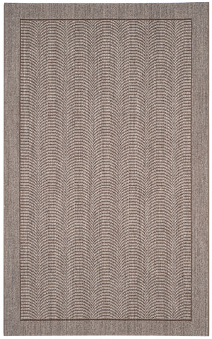 Safavieh Palm Beach Herringbone Patterned Rug - Handcrafted Eco-friendly Sisal & Jute For Elegant Interiors Silver Sisal & Jute Pab322d-3