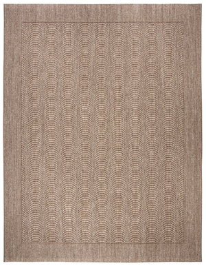 Safavieh Palm Beach Herringbone Patterned Rug - Handcrafted Eco-friendly Sisal & Jute For Elegant Interiors Silver Sisal & Jute Pab322d-3