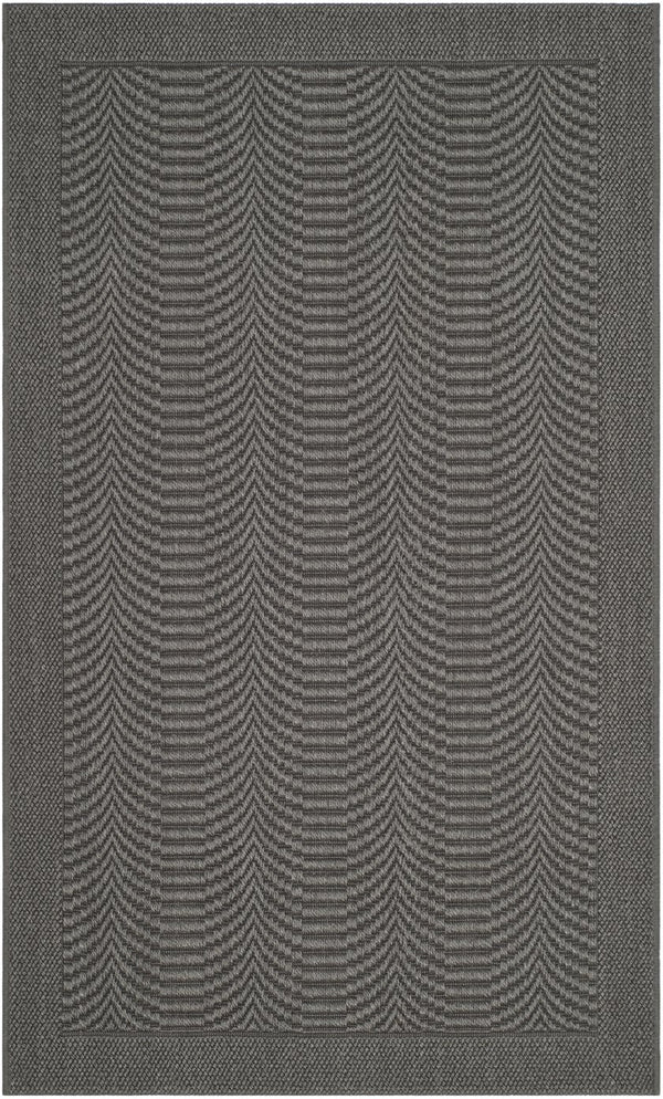 Safavieh Palm Beach Area Rug - Elegant Geometric Herringbone Design In Natural Fibers For Timeless Style Ash Sisal & Jute Pab322e-3