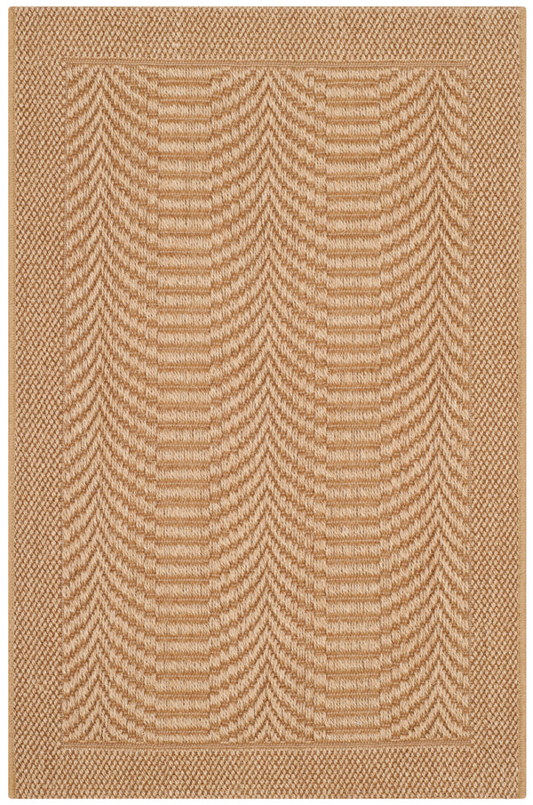 Safavieh Palm Beach Herringbone Patterned Rug - Handcrafted Eco-friendly Sisal & Jute For Elegant Interiors Maize Sisal & Jute Pab322m-212