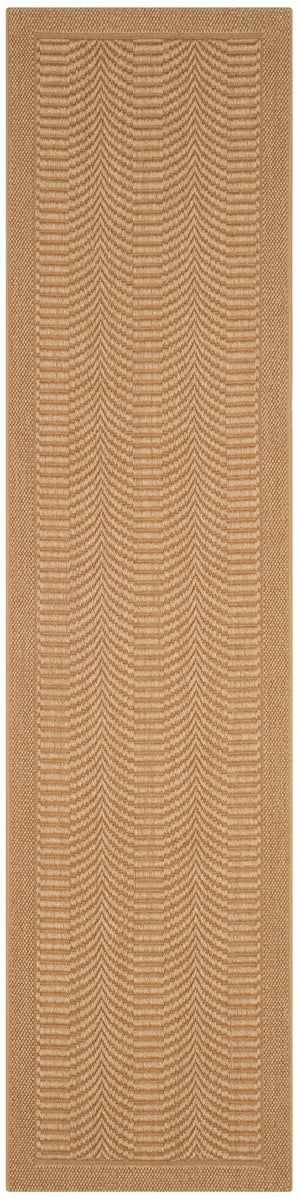 Safavieh Palm Beach Herringbone Patterned Rug - Handcrafted Eco-friendly Sisal & Jute For Elegant Interiors Maize Sisal & Jute Pab322m-212