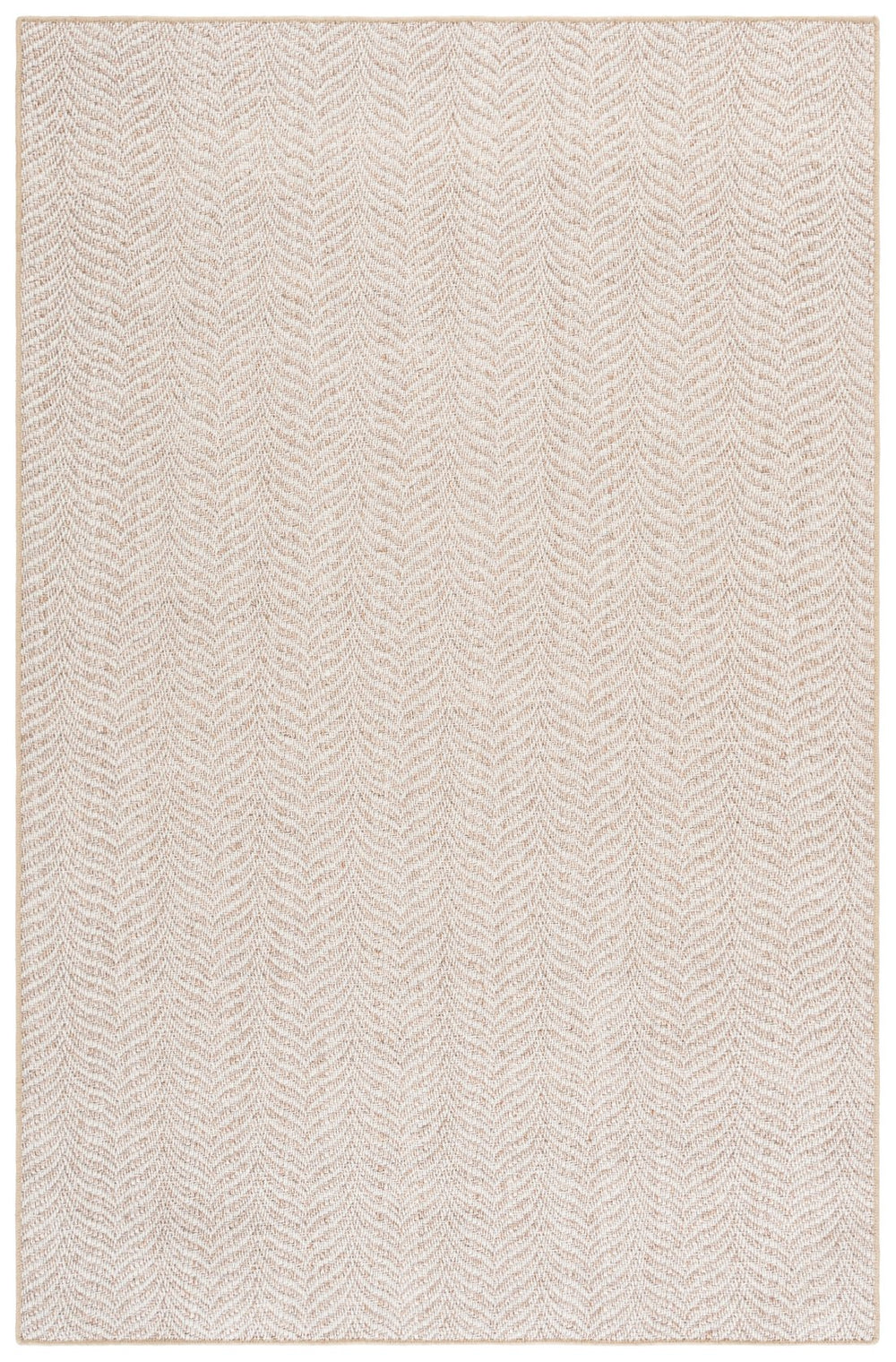Safavieh Palm Natural Ivory Sisal-Wool Area Rug — Low-Profile Power-Loomed Texture For Coastal & Modern Homes 5'-0" x 8'-0" PAB330A-5