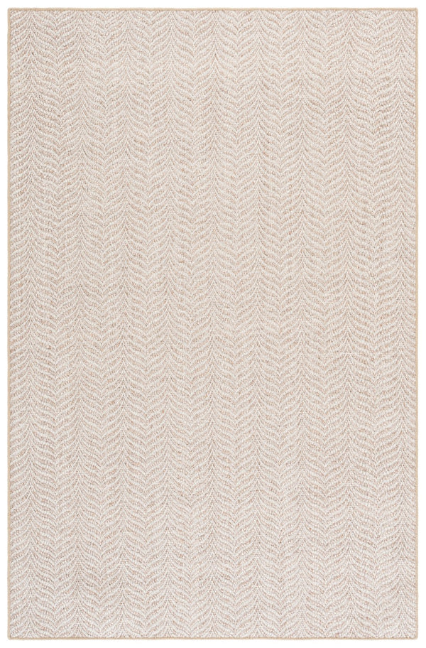 Safavieh Palm Natural Ivory Sisal-Wool Area Rug — Low-Profile Power-Loomed Texture For Coastal & Modern Homes 5'-0" x 8'-0" PAB330A-5