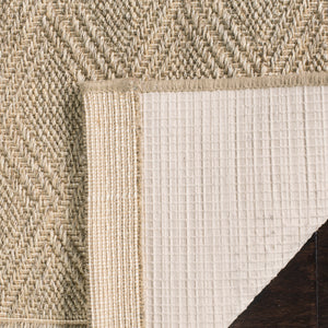 Safavieh Palm Beach Elegant Geometric Area Rug - Earthy Charm For Hallways & Entryways With Natural Texture Sand Sisal & Jute Pab351a-210