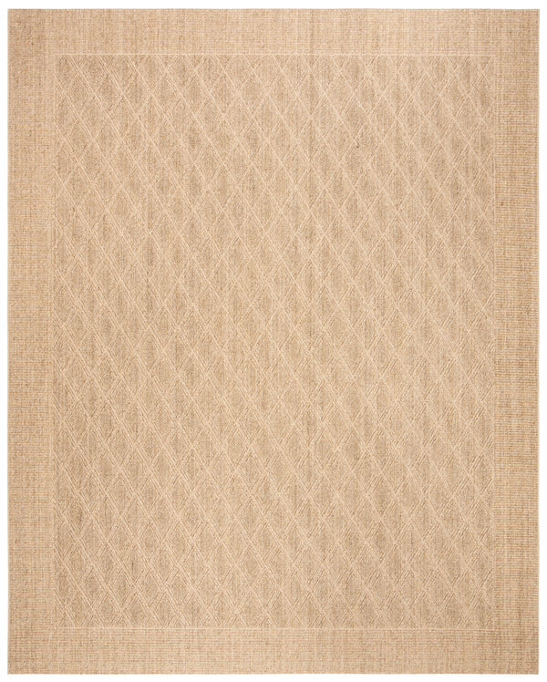 Safavieh Palm Beach Elegant Geometric Area Rug - Earthy Charm For Hallways & Entryways With Natural Texture Sand Sisal & Jute Pab351a-210
