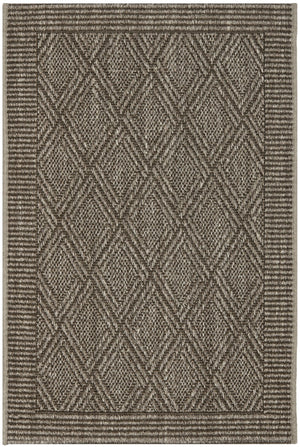 Safavieh Palm Handwoven Accent Rug - Sustainable Sisal And Jute, Elegant Jacquard Weave For Home Decor Silver Sisal & Jute Pab351d-2