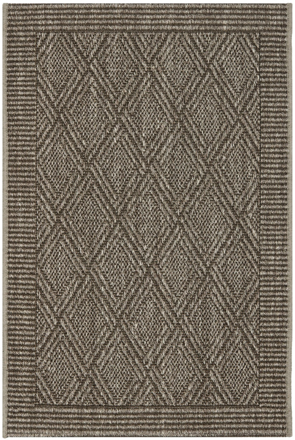 Safavieh Palm Handwoven Accent Rug - Sustainable Sisal And Jute, Elegant Jacquard Weave For Home Decor Silver Sisal & Jute Pab351d-2