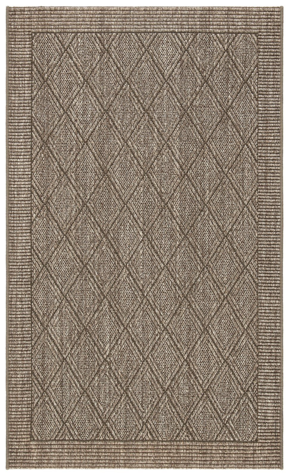 Safavieh Palm Handwoven Accent Rug - Sustainable Sisal And Jute, Elegant Jacquard Weave For Home Decor Ash Sisal & Jute Pab351e-3