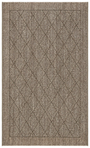 Safavieh Palm Handwoven Accent Rug - Sustainable Sisal And Jute, Elegant Jacquard Weave For Home Decor Silver Sisal & Jute Pab351d-3