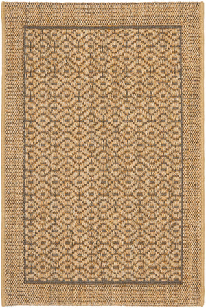 Safavieh Palm Beach Elegant Natural Fiber Rug For Hallways - Handcrafted Jacquard Weave With Earthy Tones Natural Sisal With Latex Pab355a-210