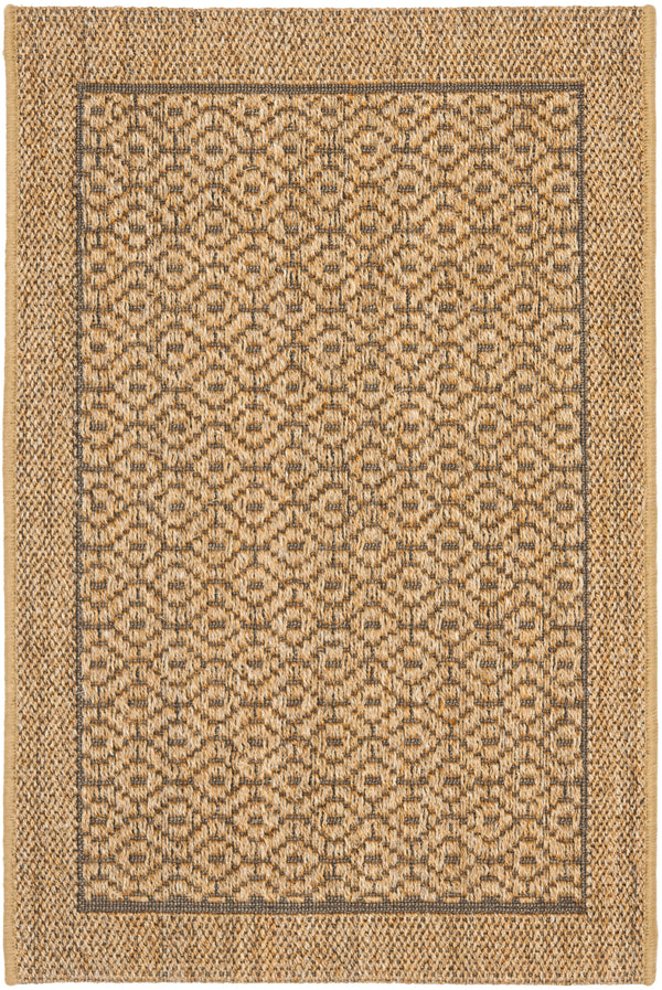 Safavieh Palm Beach Elegant Natural Fiber Rug For Hallways - Handcrafted Jacquard Weave With Earthy Tones Natural Sisal With Latex Pab355a-210