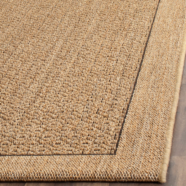 Safavieh Palm Beach Elegant Natural Fiber Rug For Hallways - Handcrafted Jacquard Weave With Earthy Tones Natural Sisal With Latex Pab355a-210
