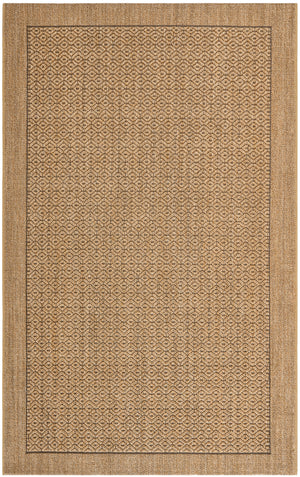 Safavieh Palm Beach Elegant Natural Fiber Rug For Hallways - Handcrafted Jacquard Weave With Earthy Tones Natural Sisal With Latex Pab355a-210