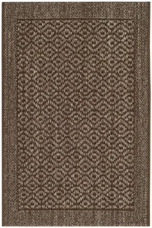 Safavieh Palm Beach Elegant Natural Fiber Rug For Hallways - Handcrafted Jacquard Weave With Earthy Tones Silver Sisal With Latex Pab355d-212