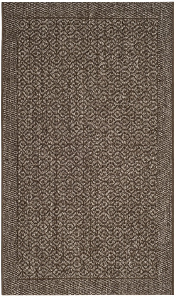 Safavieh Palm Beach Accent Jacquard Weave Area Rug - Timeless Elegance For Sophisticated Home Decor Silver Sisal With Latex Pab355d-3