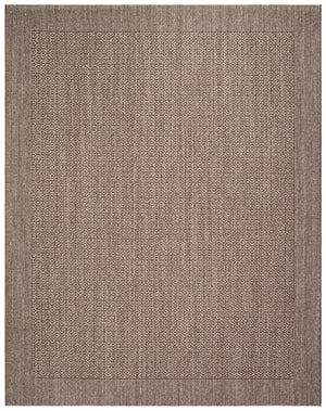 Safavieh Palm Beach Elegant Natural Fiber Rug For Hallways - Handcrafted Jacquard Weave With Earthy Tones Silver Sisal With Latex Pab355d-212