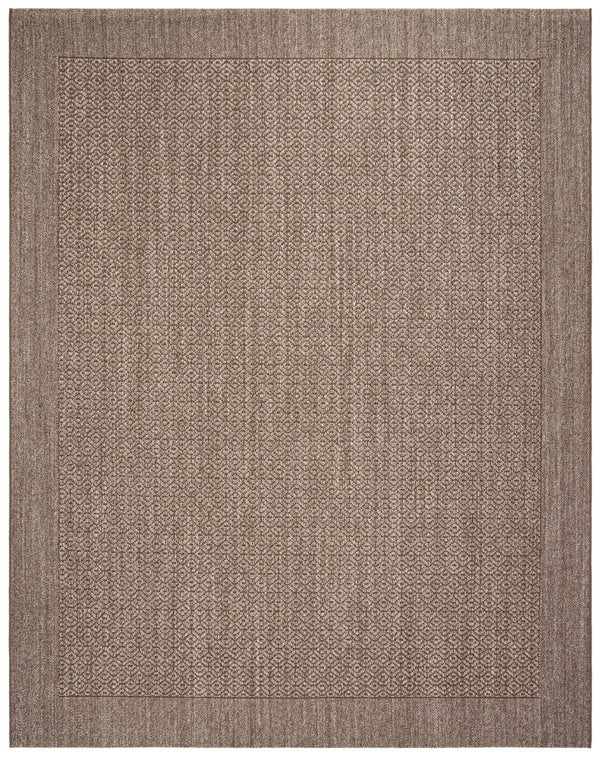 Safavieh Palm Beach Elegant Natural Fiber Rug For Hallways - Handcrafted Jacquard Weave With Earthy Tones Silver Sisal With Latex Pab355d-212