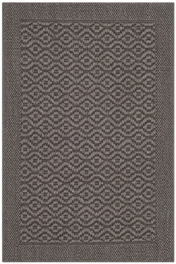 Safavieh Palm Beach Elegant Natural Fiber Rug For Hallways - Handcrafted Jacquard Weave With Earthy Tones Ash Sisal & Jute Pab355e-210