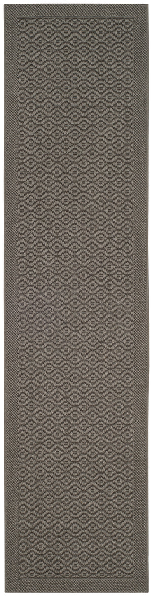 Safavieh Palm Beach Elegant Natural Fiber Rug For Hallways - Handcrafted Jacquard Weave With Earthy Tones Ash Sisal & Jute Pab355e-210