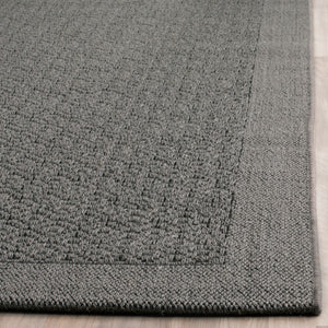 Safavieh Palm Beach Elegant Natural Fiber Rug For Hallways - Handcrafted Jacquard Weave With Earthy Tones Ash Sisal & Jute Pab355e-210