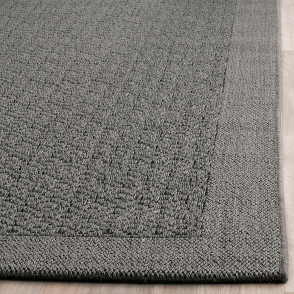 Safavieh Palm Beach Elegant Natural Fiber Rug For Hallways - Handcrafted Jacquard Weave With Earthy Tones Ash Sisal & Jute Pab355e-210