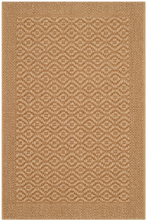 Safavieh Palm Beach Elegant Natural Fiber Rug For Hallways - Handcrafted Jacquard Weave With Earthy Tones Maize Sisal & Jute Pab355m-212