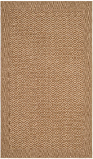 Safavieh Palm Beach Elegant Natural Fiber Rug For Hallways - Handcrafted Jacquard Weave With Earthy Tones Maize Sisal & Jute Pab355m-212
