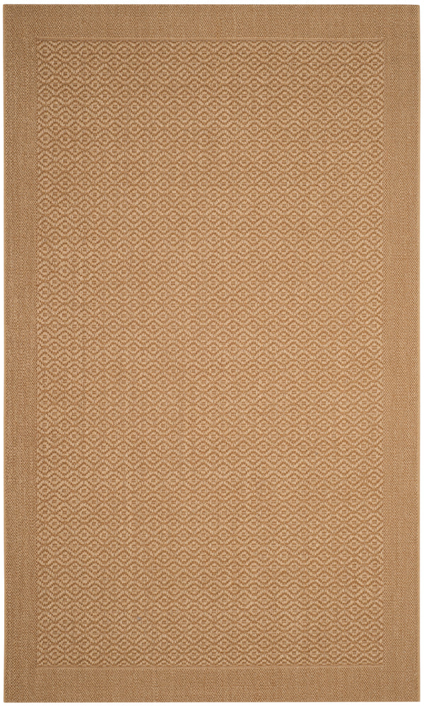 Safavieh Palm Beach Elegant Natural Fiber Rug For Hallways - Handcrafted Jacquard Weave With Earthy Tones Maize Sisal & Jute Pab355m-212
