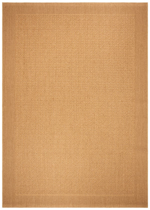 Safavieh Palm Beach Elegant Natural Fiber Rug For Hallways - Handcrafted Jacquard Weave With Earthy Tones Maize Sisal & Jute Pab355m-212