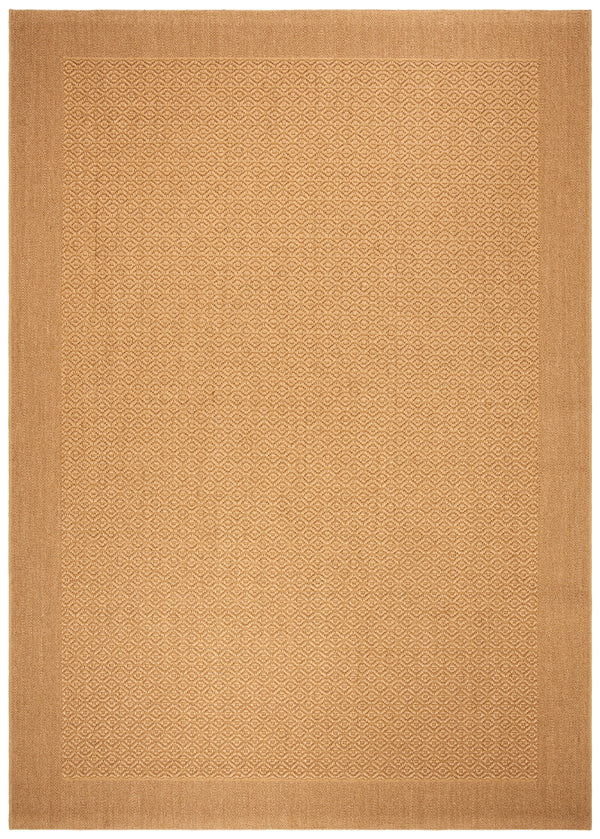 Safavieh Palm Beach Elegant Natural Fiber Rug For Hallways - Handcrafted Jacquard Weave With Earthy Tones Maize Sisal & Jute Pab355m-212