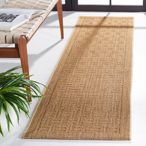 Safavieh Palm Contemporary Geometric Jute And Sisal Rug - Elevate Your Home Decor With Elegant Style And Texture Natural Sisal & Jute Pab359a-3
