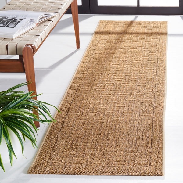 Safavieh Palm Contemporary Geometric Jute And Sisal Rug - Elevate Your Home Decor With Elegant Style And Texture Natural Sisal & Jute Pab359a-3
